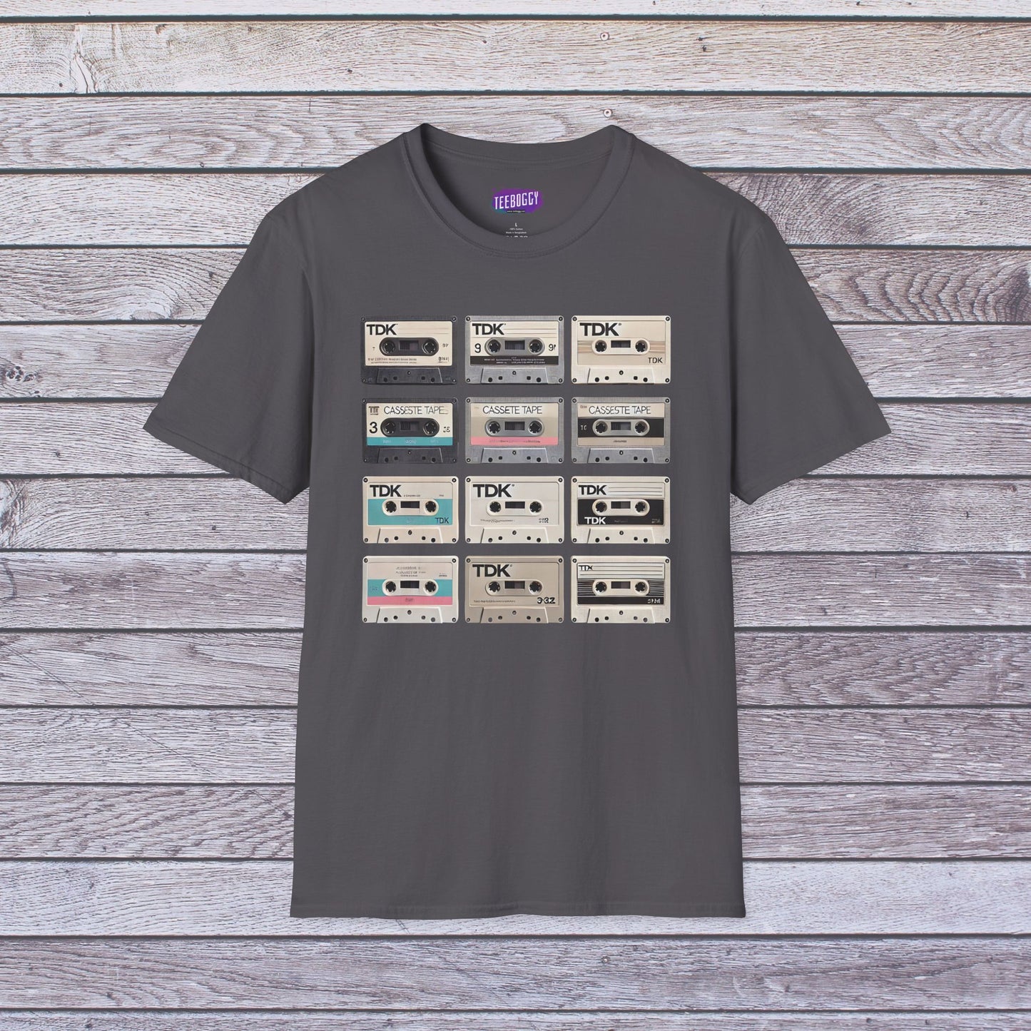 Cassette Tape T-Shirt - Retro Music Lover Nostalgia