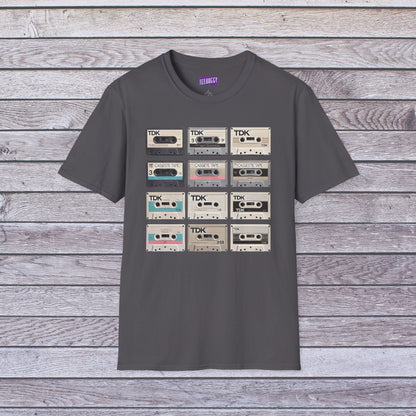 Cassette Tape T-Shirt - Retro Music Lover Nostalgia