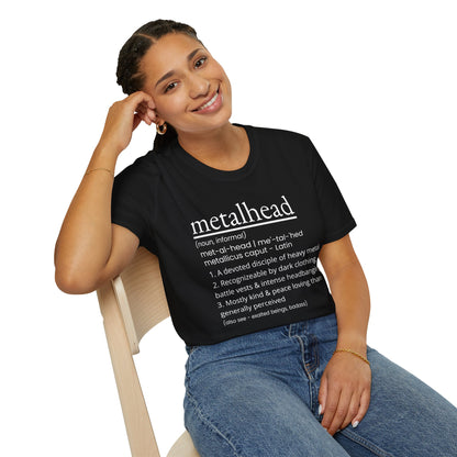 Metalhead Dictionary Definition T Shirt