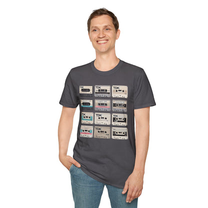 Cassette Tape T-Shirt - Retro Music Lover Nostalgia