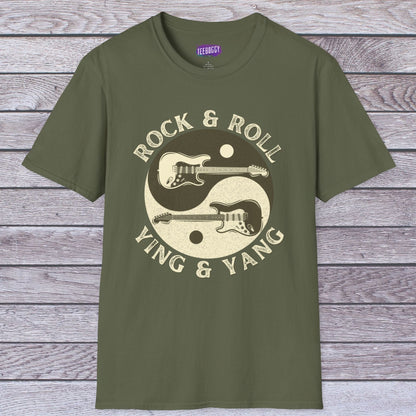 Rock & Roll, Ying & Yang T-Shirt