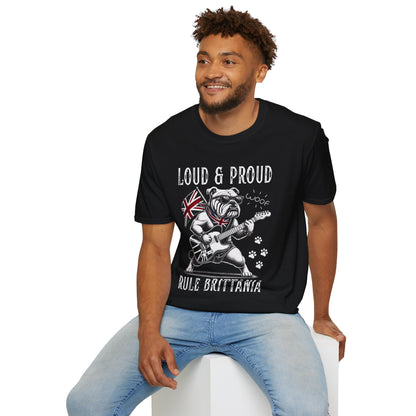 British Bulldog Guitar T-Shirt