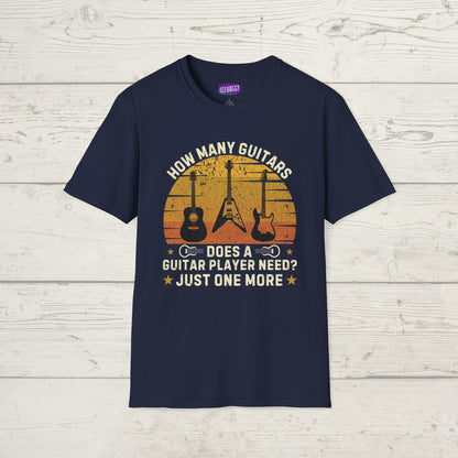 Guitarist Statement T-Shirt - Just One More Guitar