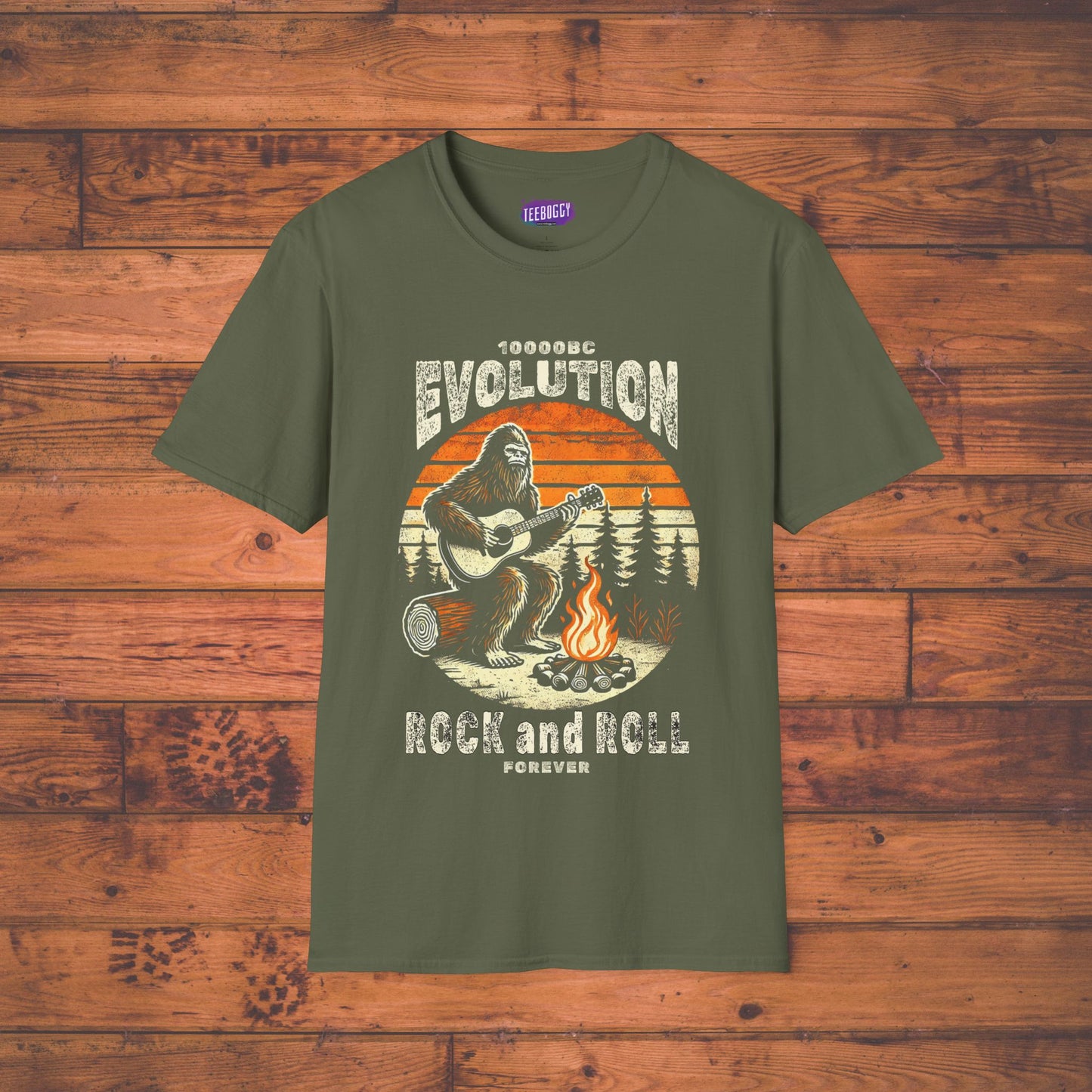 Bigfoot Guitarist T-Shirt