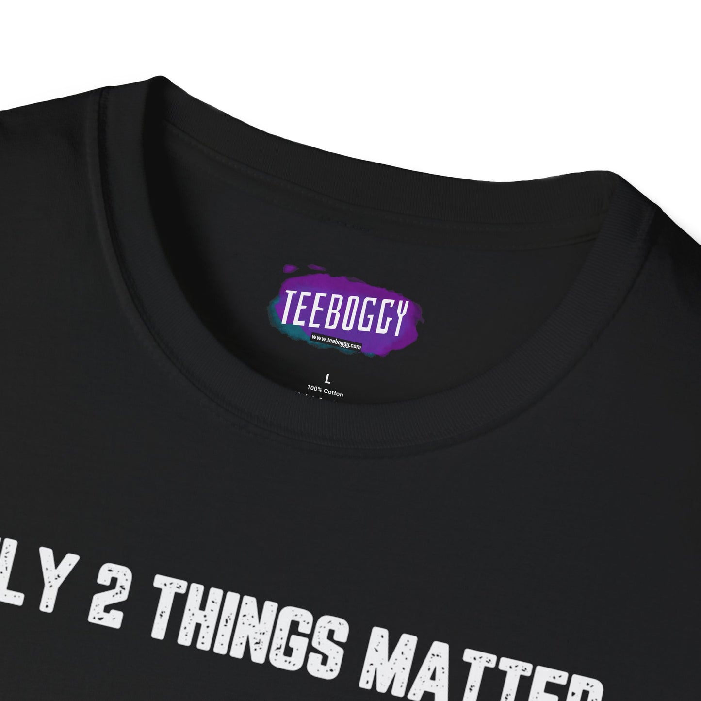 Motorbike Enthusiast T-Shirt - Only 2 Things Matter Design