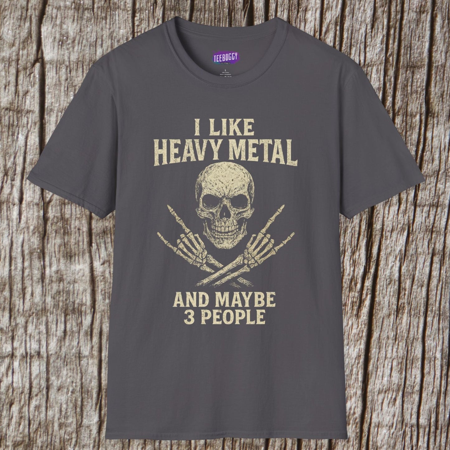 Heavy Metal Skull Unisex T-Shirt