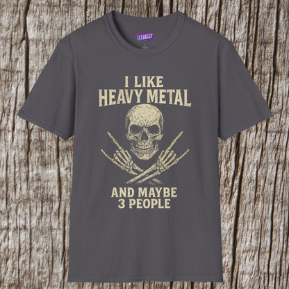 Heavy Metal Skull Unisex T-Shirt
