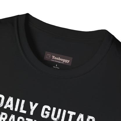 Daily Guitar Practice First T-Shirt — Rock Guitar & Amp Design