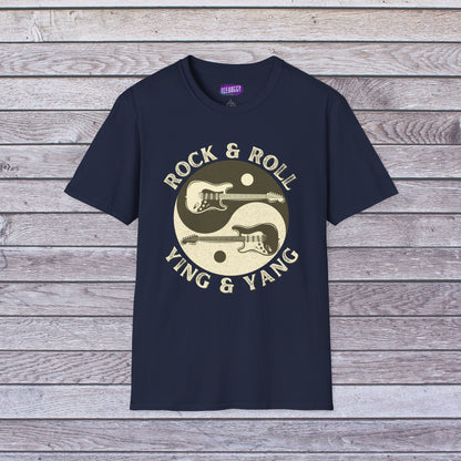 Rock & Roll, Ying & Yang T-Shirt