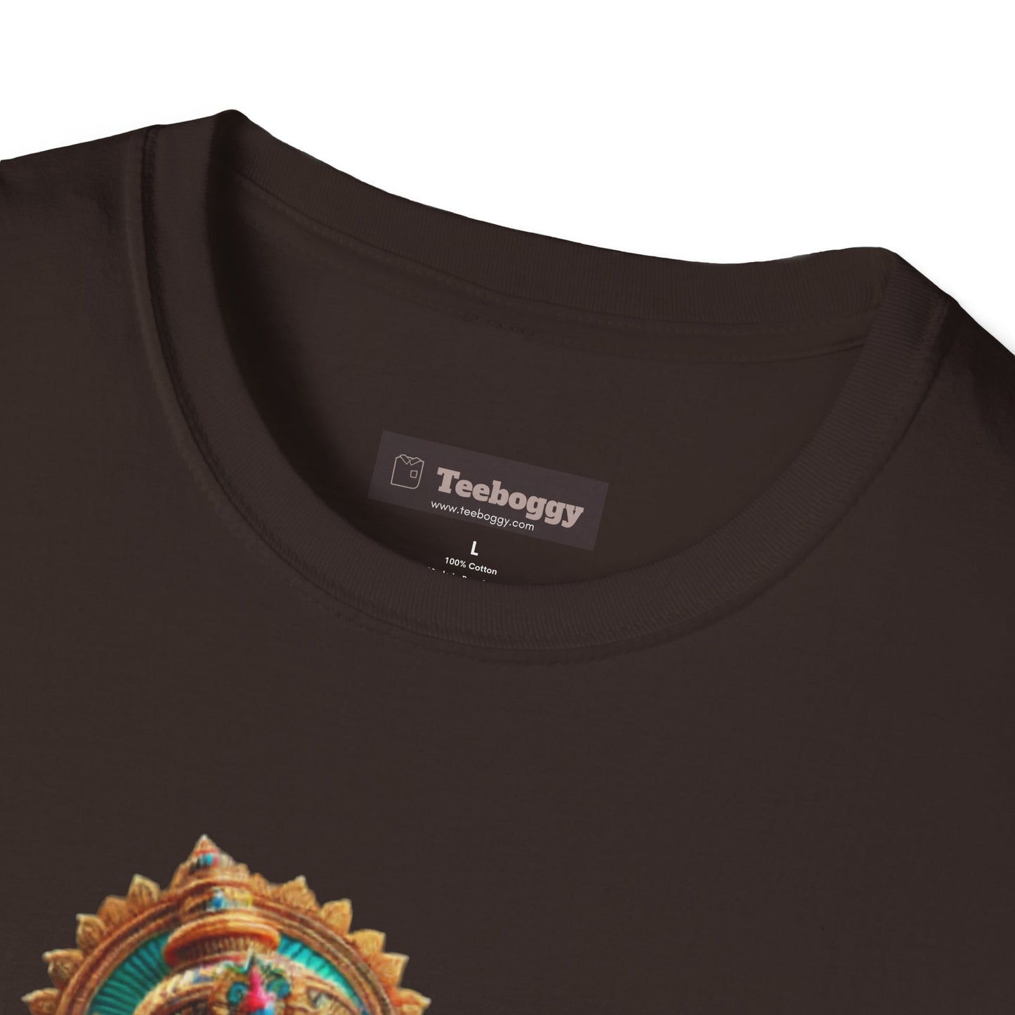 Ganesh Playing Electric Guitar T-Shirt — Woodstock Vibes Spiritual Rock Tee