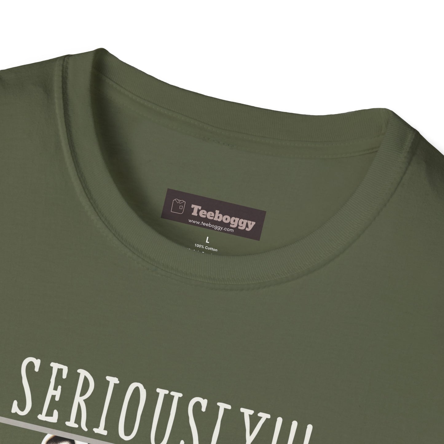 Chimpanzee Guitar T-Shirt — "Seriously!!! You Think This Is Me?"