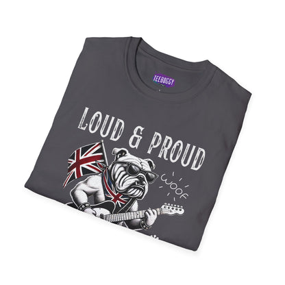 British Bulldog Guitar T-Shirt