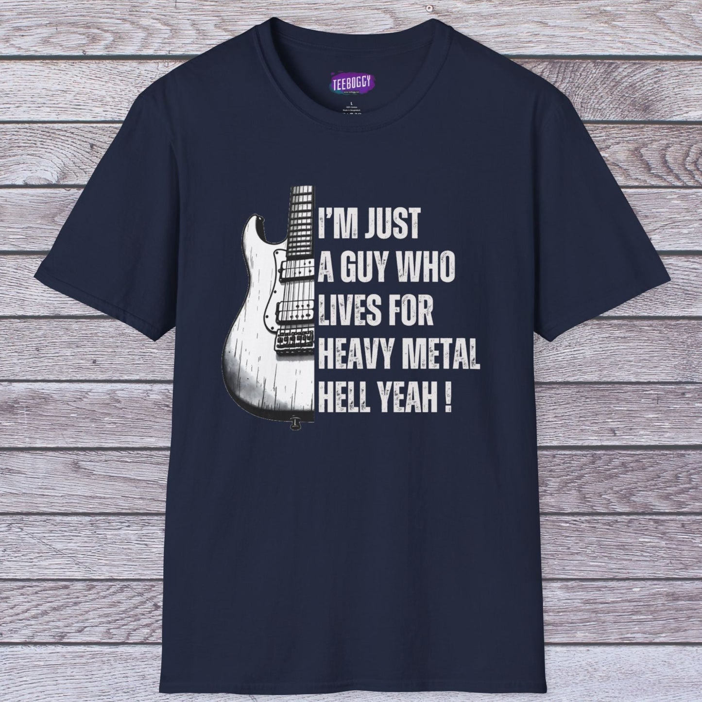 Rock Guitar Heavy Metal Music T-Shirt