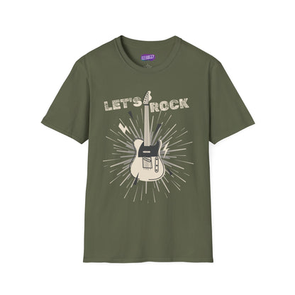 Guitarist T-Shirt Lets Rock Music Lover