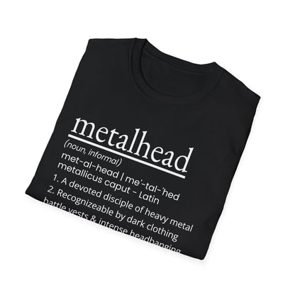 Metalhead Dictionary Definition T Shirt