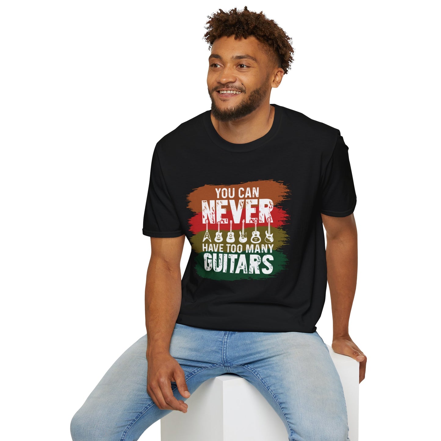 "You Can Never Have Too Many Guitars" T-Shirt