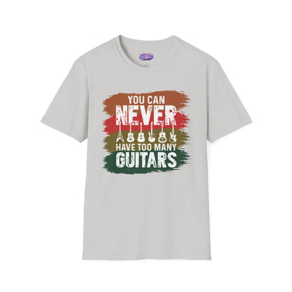 Guitar Statement T-Shirt - Grunge Colorful Slogan