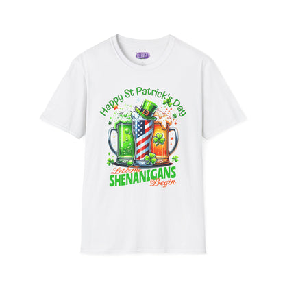 St Patrick's Day T-Shirt - Patriotic Irish American Shenanigans