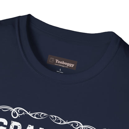 Grandpa Is My Name, Bass Guitar Is My Game T-Shirt — Bassist Grandpa Tee