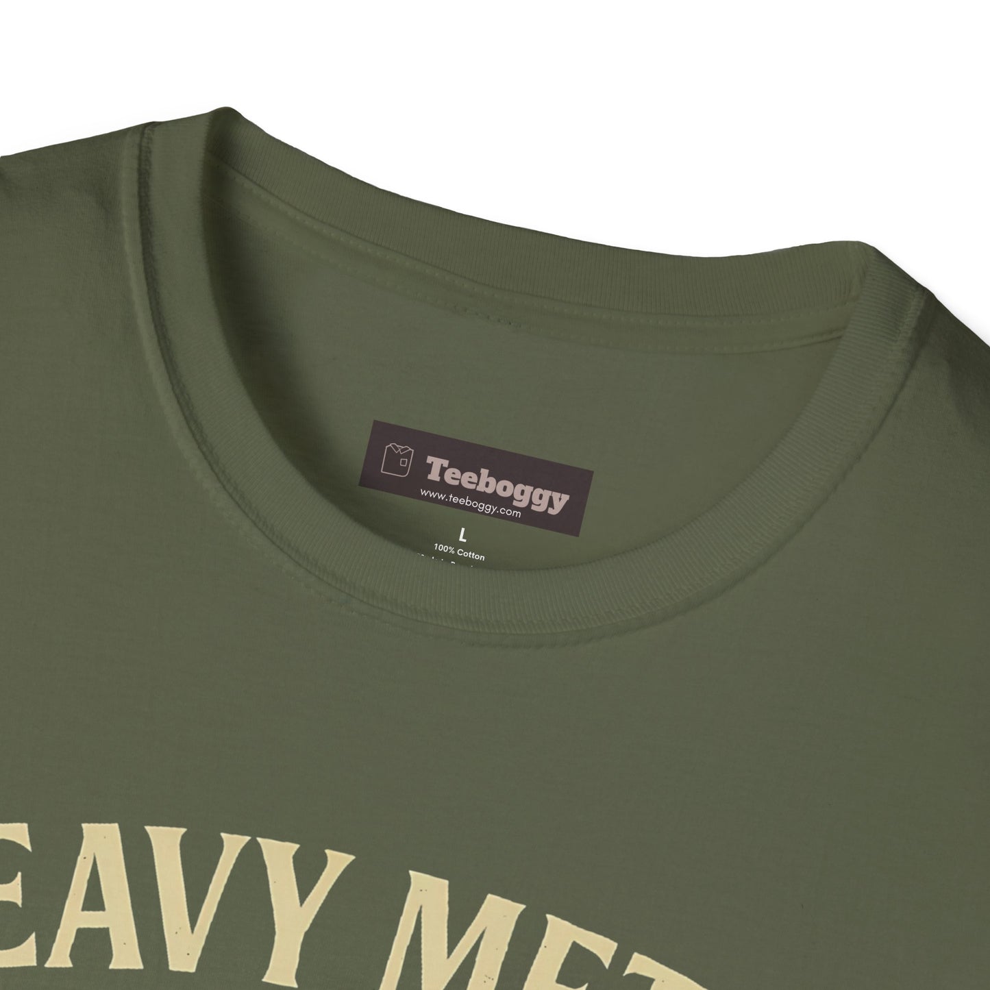 Heavy Metal Church T-Shirt — Fist Emblem Tee for Metal Fans