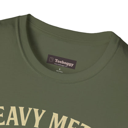 Heavy Metal Church T-Shirt — Fist Emblem Tee for Metal Fans