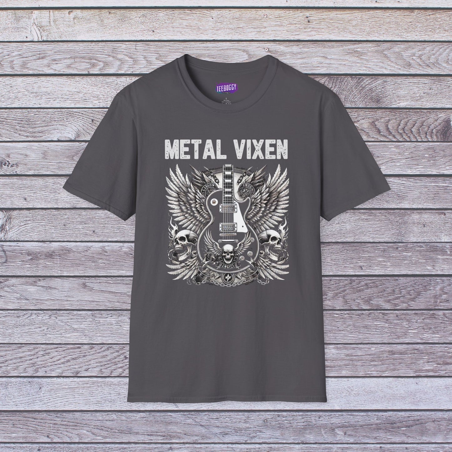 Music Lover Unisex T-Shirt for Female Rockers and Guitar Enthusiasts