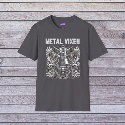 Music Lover Unisex T-Shirt for Female Rockers and Guitar Enthusiasts