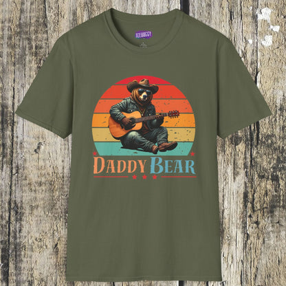 Rock n Roll Daddy Bear T-Shirt