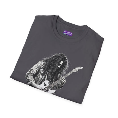 Guitarist Shredding Unisex T-Shirt - 'Go Loud or Go Home'