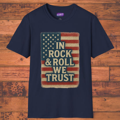 Patriotic Rock 'n' Roll Tee
