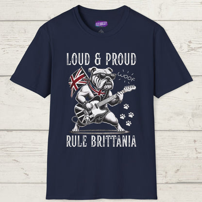 British Bulldog Guitar T-Shirt