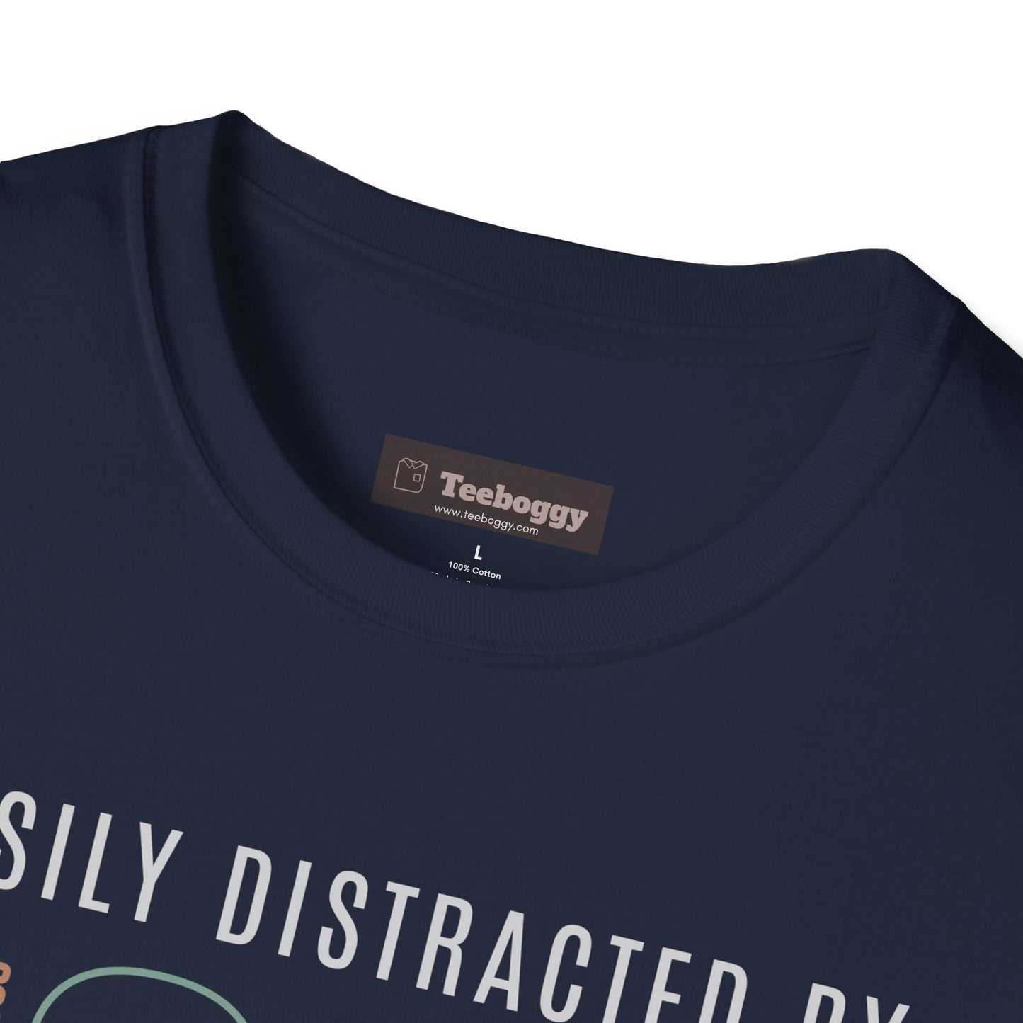 Easily Distracted By Guitars T-Shirt — Guitar Design for Guitar Lovers