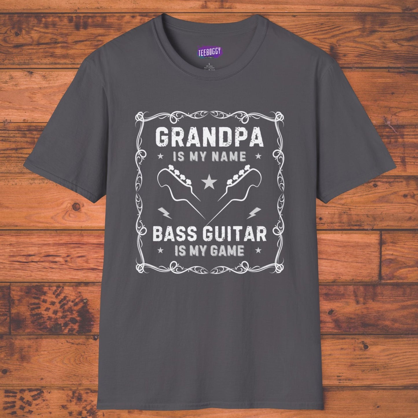 Bass Guitar Grandpa Unisex T-Shirt