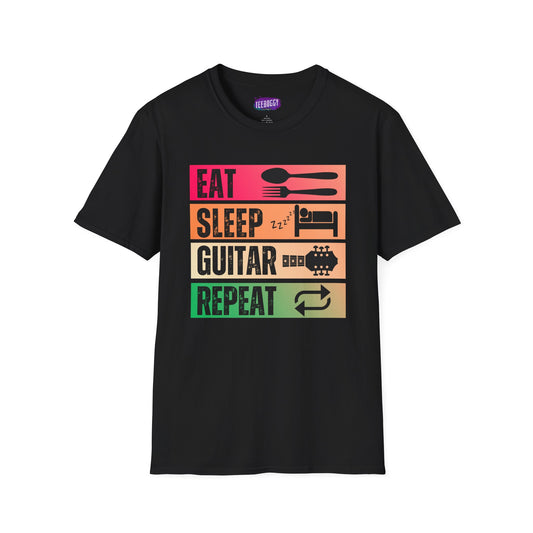 Guitarist Ideal Day Unisex T-Shirt