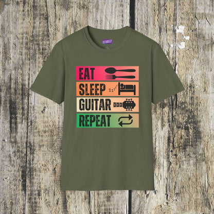 Guitarist Ideal Day Unisex T-Shirt
