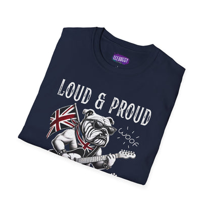 British Bulldog Guitar T-Shirt