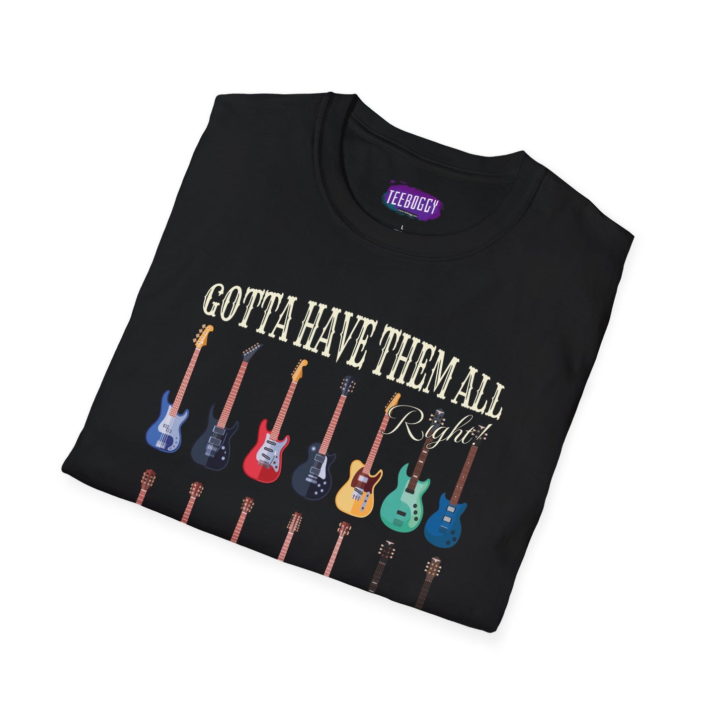 Guitar Shapes Unisex T-Shirt - Gotta Have Them All