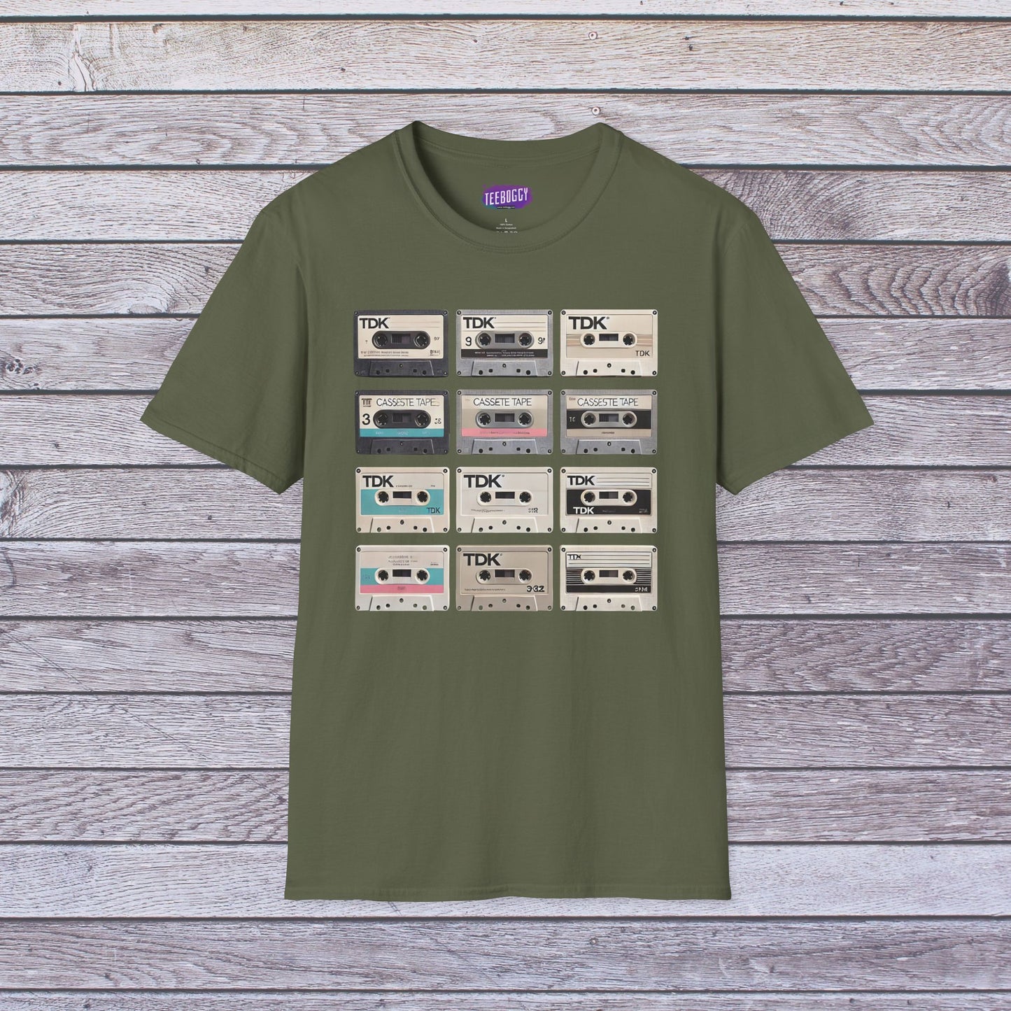 Cassette Tape T-Shirt - Retro Music Lover Nostalgia