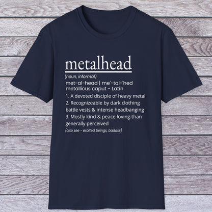 Metalhead Dictionary Definition T Shirt
