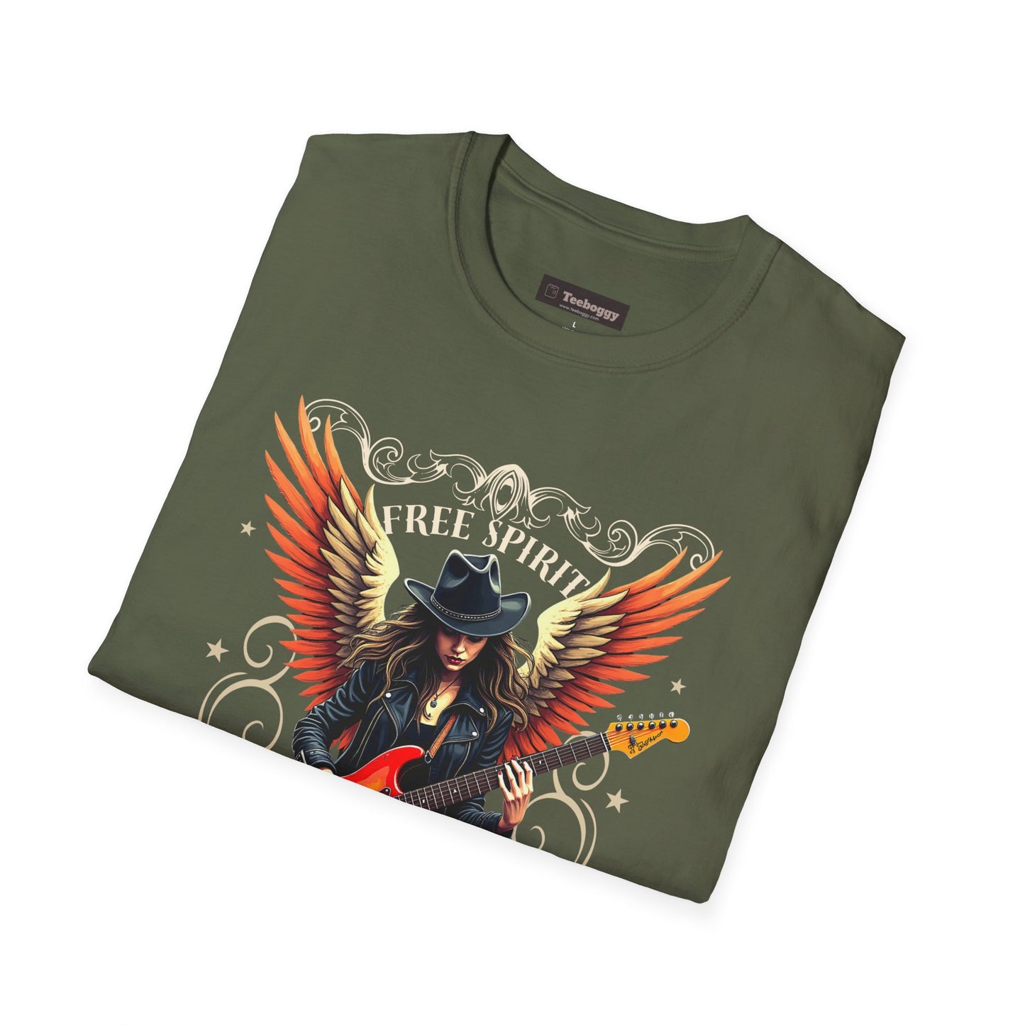 Free Spirit, Rock & Roll, T-Shirt