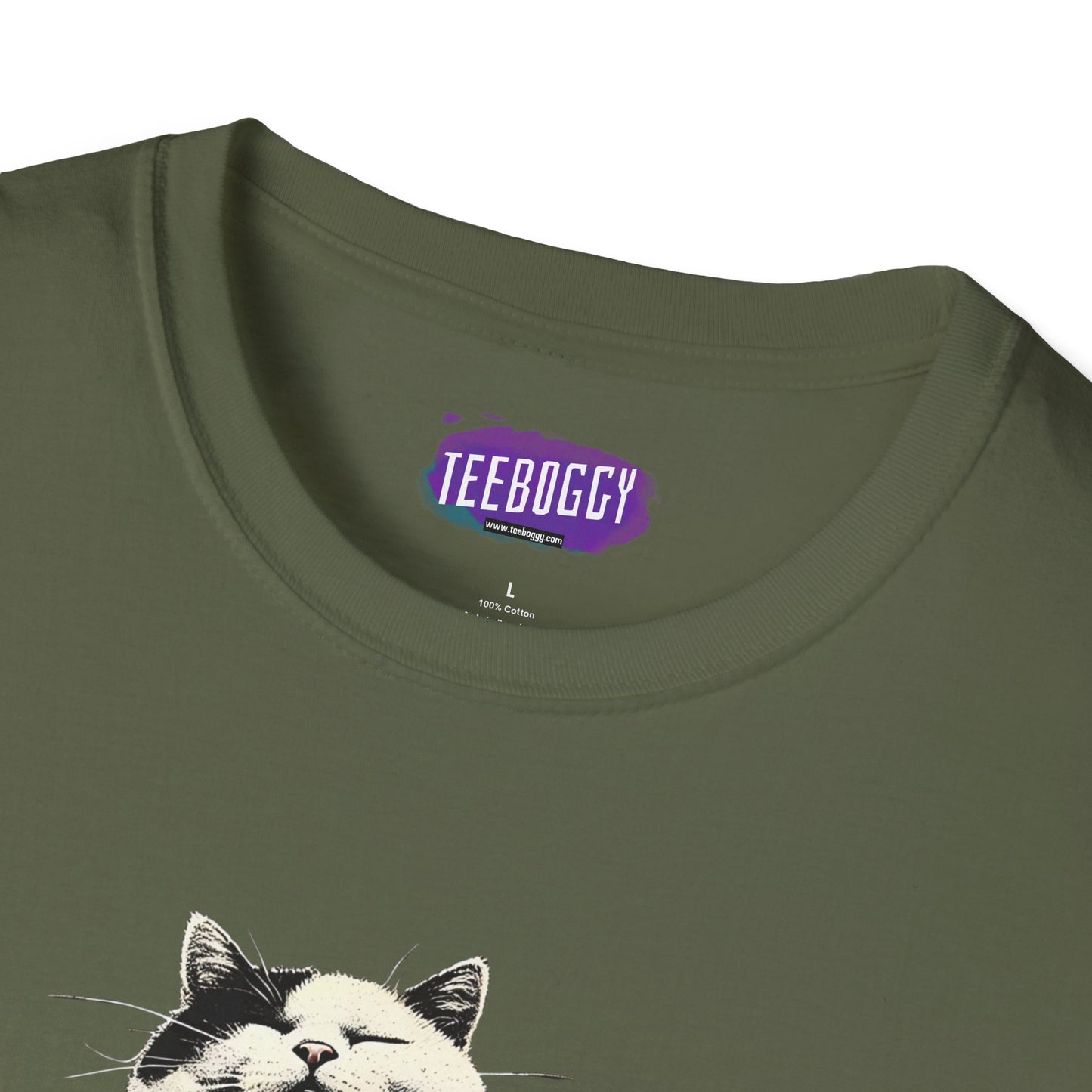 Cat Guitar Unisex T-Shirt - Heavy, Man... Just Heavy!