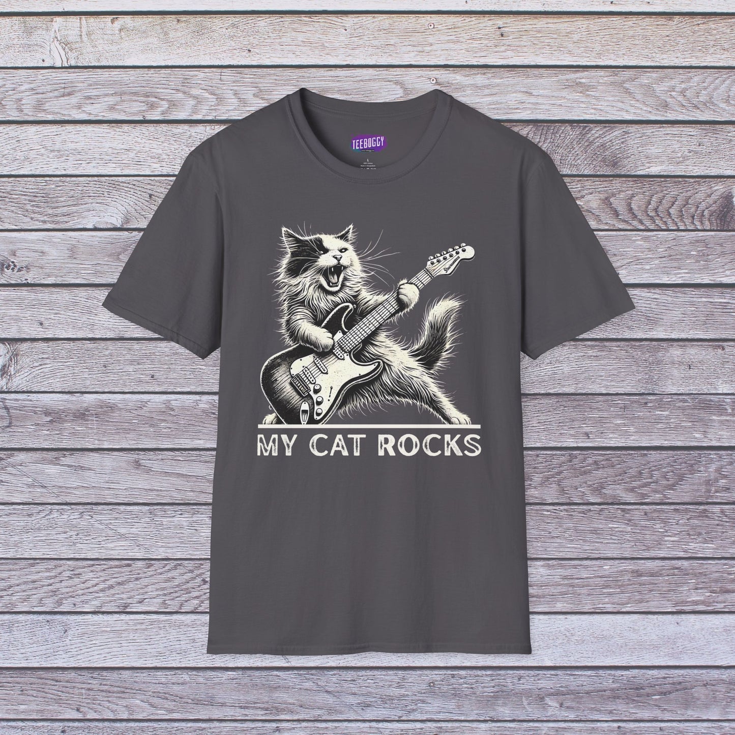 Cat Rock Unisex T-Shirt - My Cat Rocks
