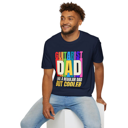 Guitar Dad T-Shirt — "Guitar Dad, Like A Regular Dad But Cooler"