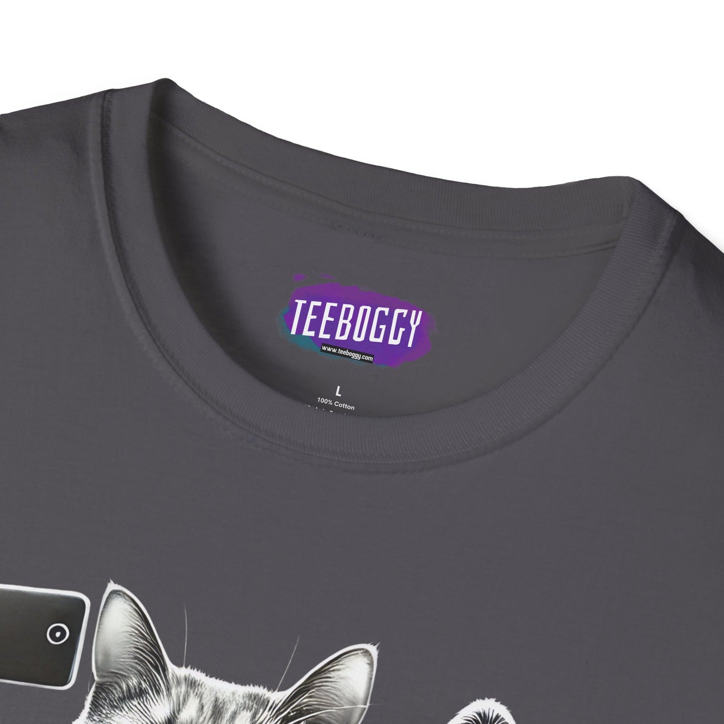 Cat Sasquatch Selfie T-Shirt