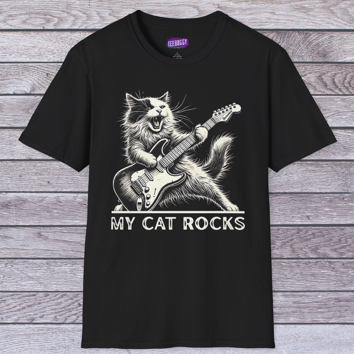 Cat Rock Unisex T-Shirt - My Cat Rocks