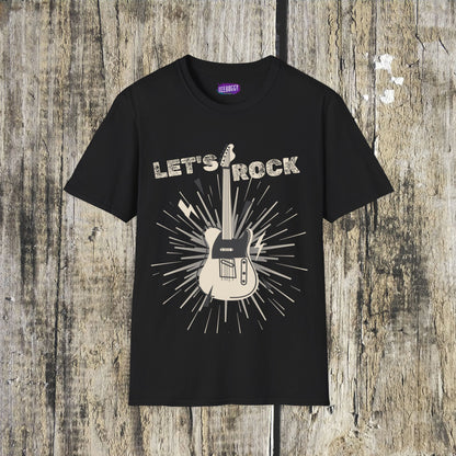 Guitarist T-Shirt - Lets Rock, Music Lover