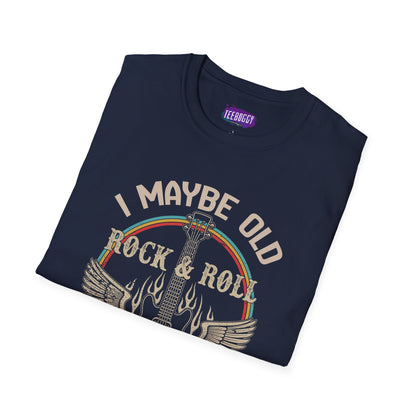 Rock Guitar Wings Unisex T-Shirt for Veteran Rockers
