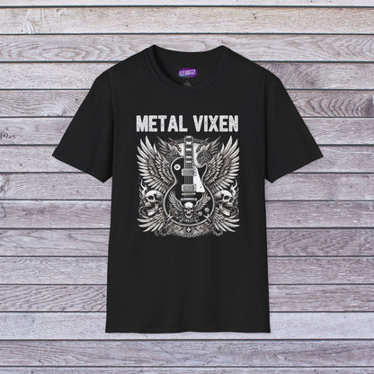 Music Lover Unisex T-Shirt for Female Rockers and Guitar Enthusiasts