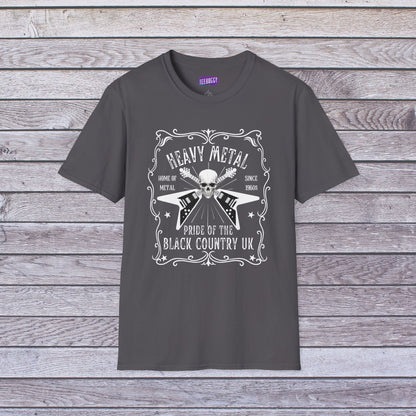 Rock Flying V Guitars Skull T-Shirt