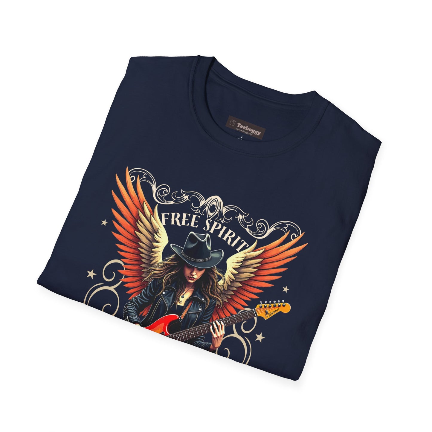 Free Spirit, Rock & Roll, T-Shirt